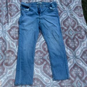 Levi's Light Blue Denim Jeans with Leather Patch